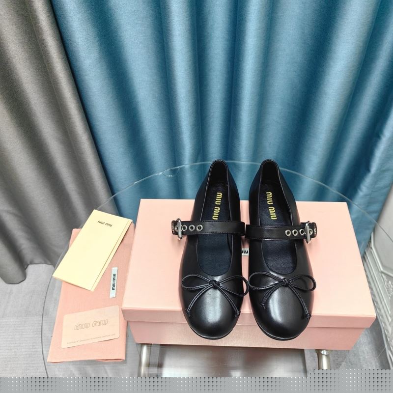 Miu Miu flat shoes